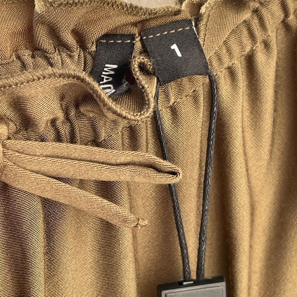 NWT The Kooples Size 1 (small) Long Khaki Dress With Bows - Picture 4 of 7